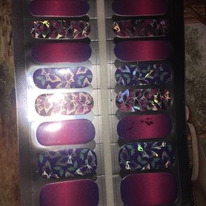 Holographic Butterfly FFB Nail Polish Wrap!